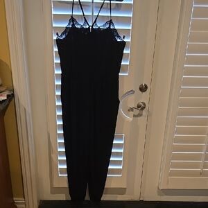 Elegant Black Lace Jumpsuit